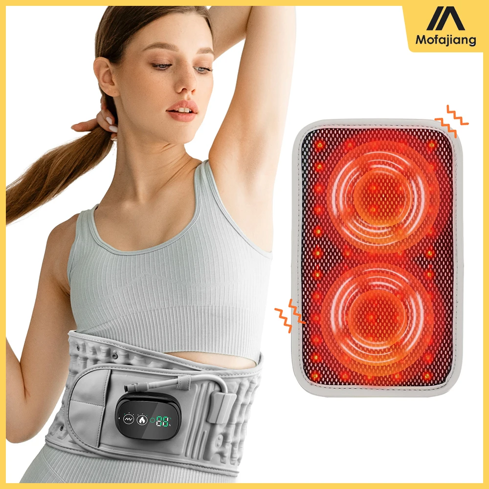 Грелка массажер для талии MOFAJIANG декомпрессионный поддерживающий пояс мужчин и