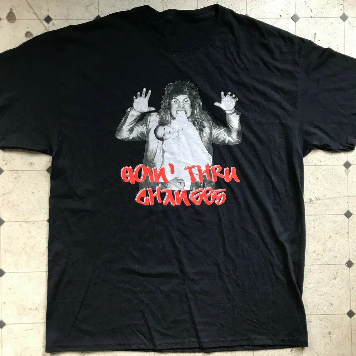 

Ozzy Osbourne Going Through Changes Vintage T-Shirt Tee Shirts