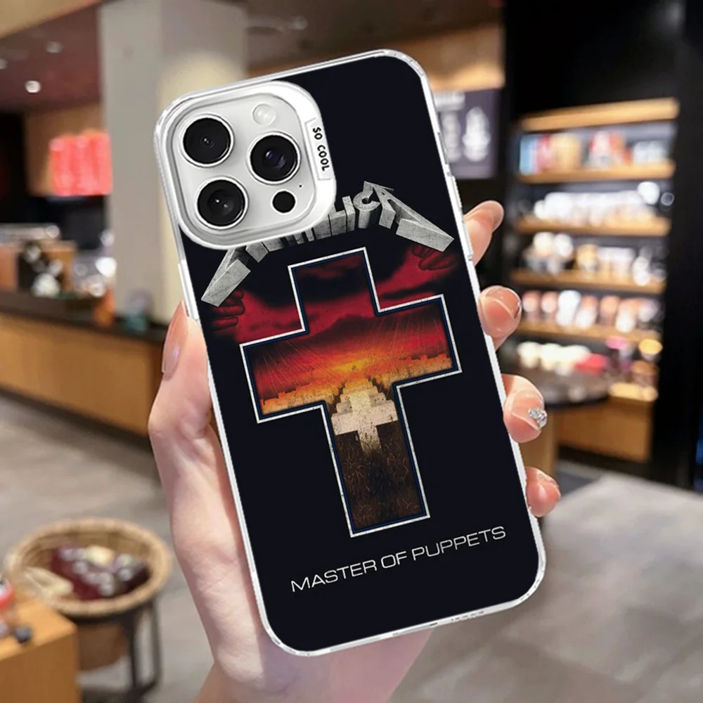 Чехол для телефона Heavy Metal Rock Band M-Megadeths iPhone 16 15 14 13 12 11 Pro Max X XR XSMAX матовая