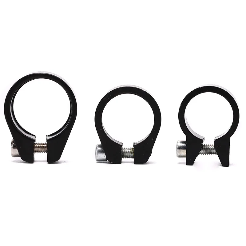 

Seatpost Clamp MTB road Bike Cycling Saddle Seat Post Clamp Spare Parts for Bicycles Tube Clip1