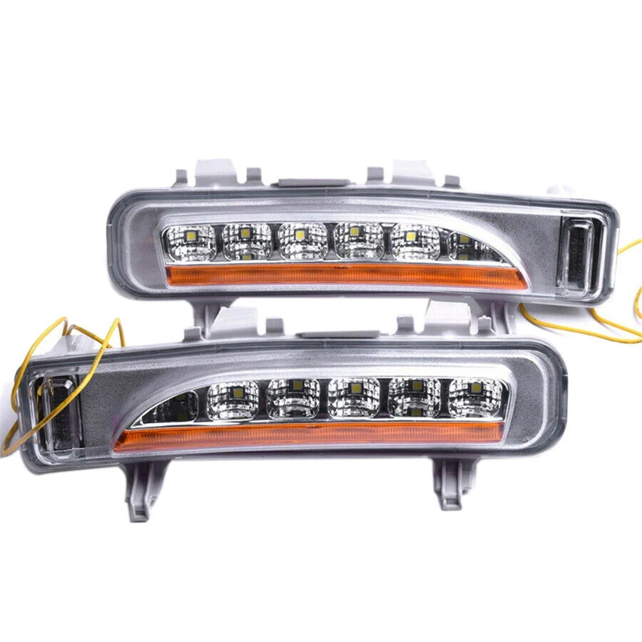 

Car LED Front Bumper Fog Light Turn Signal Light for Ford Edge 2011-2014 SUV