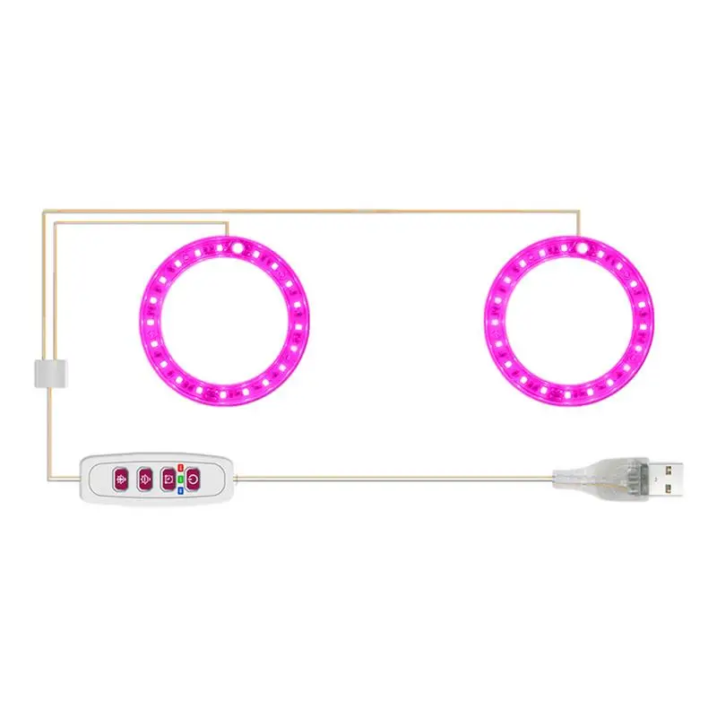 

Plant Grow Light Full Spectrum Lamp For Plants Plant Grow Bulbs Brightness Adjustable Grow Lights For Sunflower Green Dill Roses