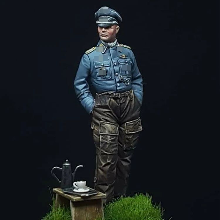 1/32 фигурка модели из смолы GK LATE WAR люфтваф пилот военная тема Второй мировой войны