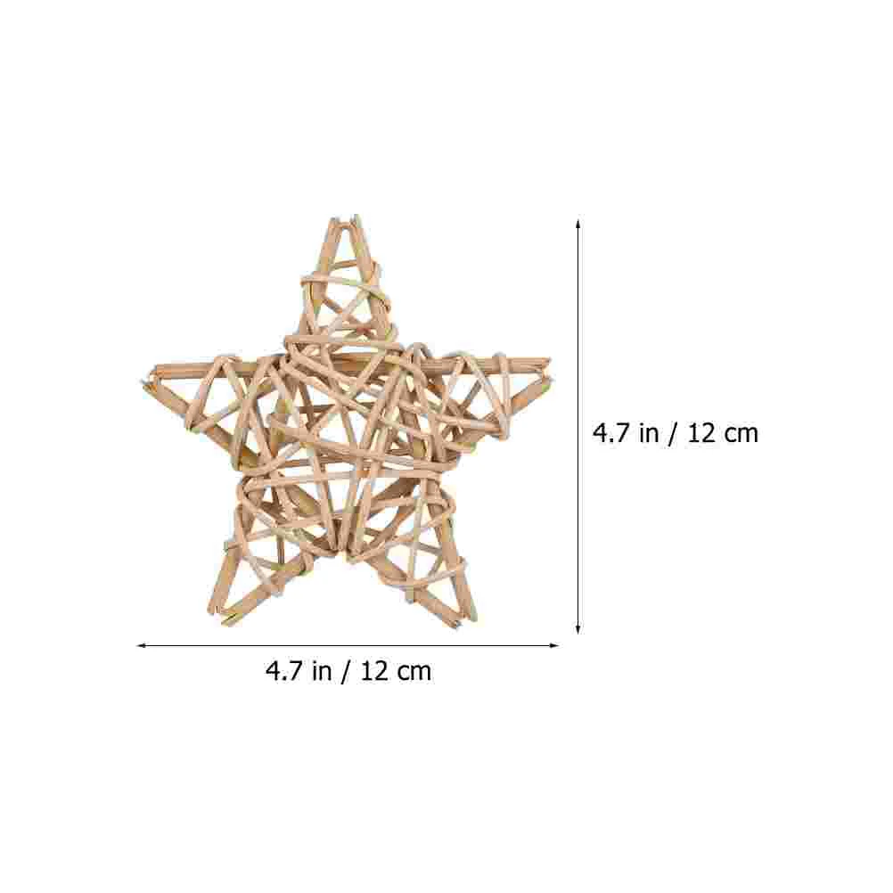 3 шт. украшения из ротанга звезды для обеденного стола и аксессуары декоративные