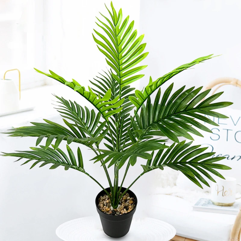 

Simulation of Green Plants Scattered Tail Sunflower Potted Living Room Home Decoration Large Plants Floor Decoration Fake Tree