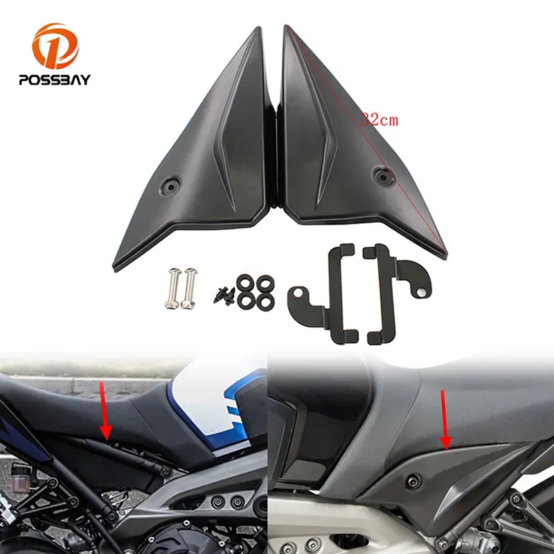 

2PCS Motorcycle Seat Side Panel Cover Fairing Cowling Cover for Yamaha MT 09 FZ-09 MT-09 MT09 FZ09 2014-2020 2019 2018 2017 2016