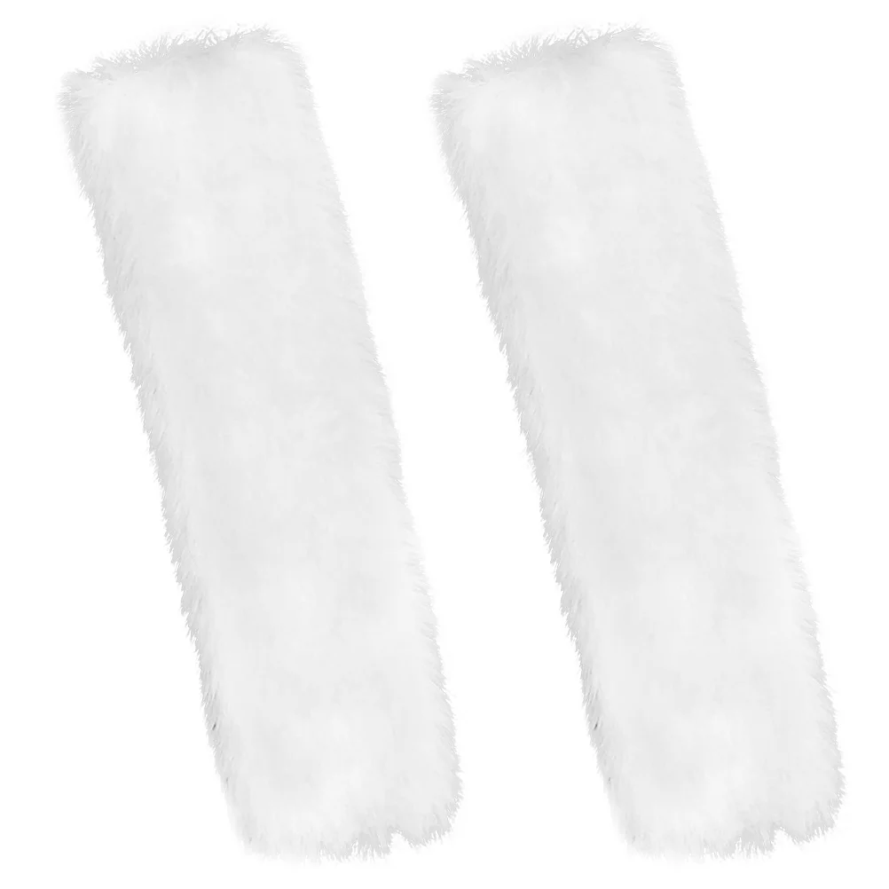 

Shoes Accessories Women Fuzzy Decor Slippers Sandals Women's Shoelace Warm Fur Plush Furry Charms