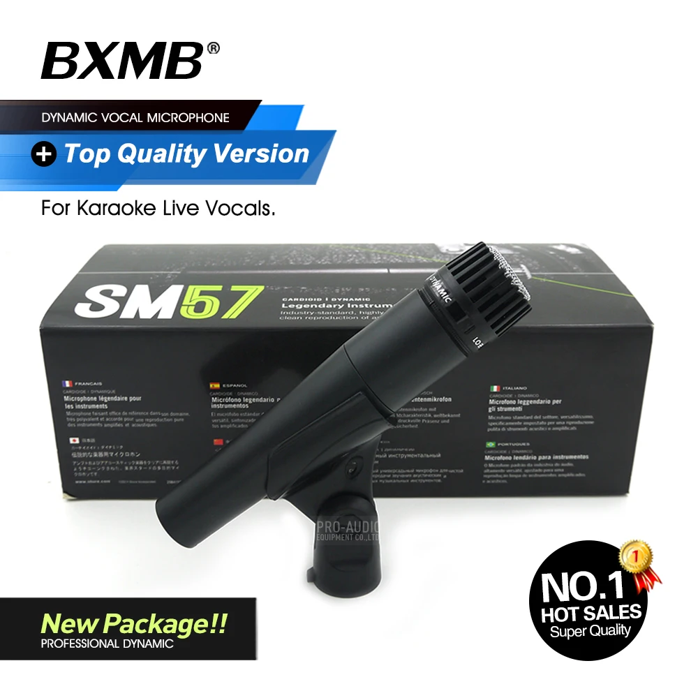 

SM57LC Professional Wired Microphone Legendary SM57 TOP/HIGH Dynamic Mic Percussion Instrument Performance Live Studio