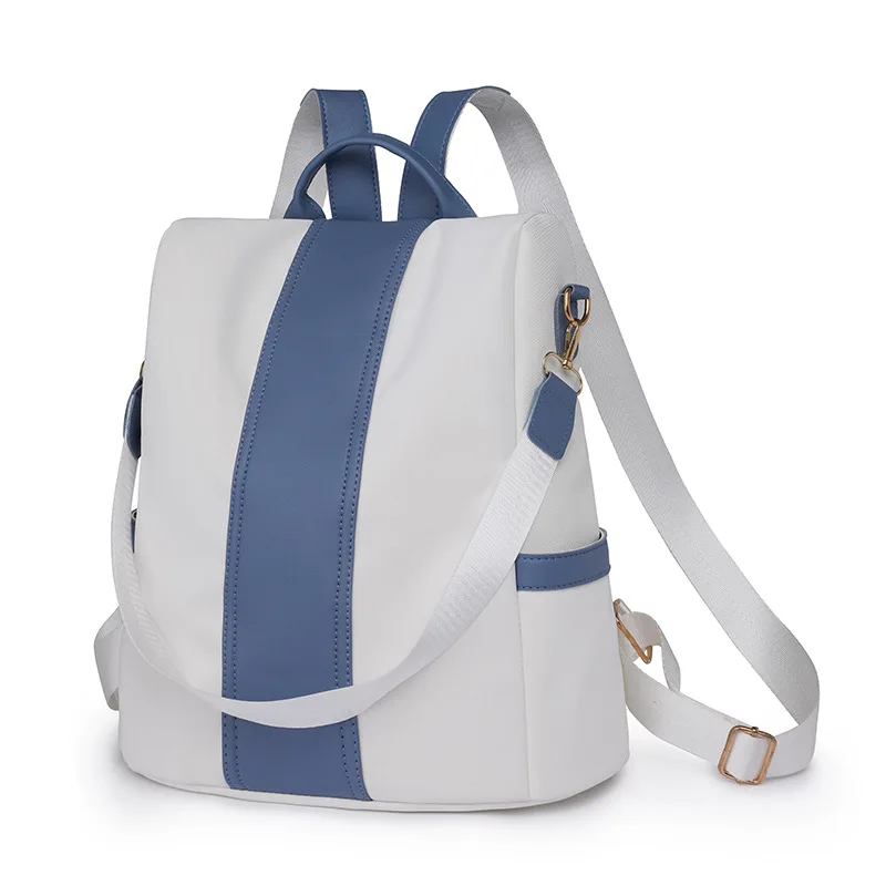 

Backpack Women's Korean Edition 2023 New Fashion PU Soft Leather Trendy Simple Casual Large Capacity Travel Backpack