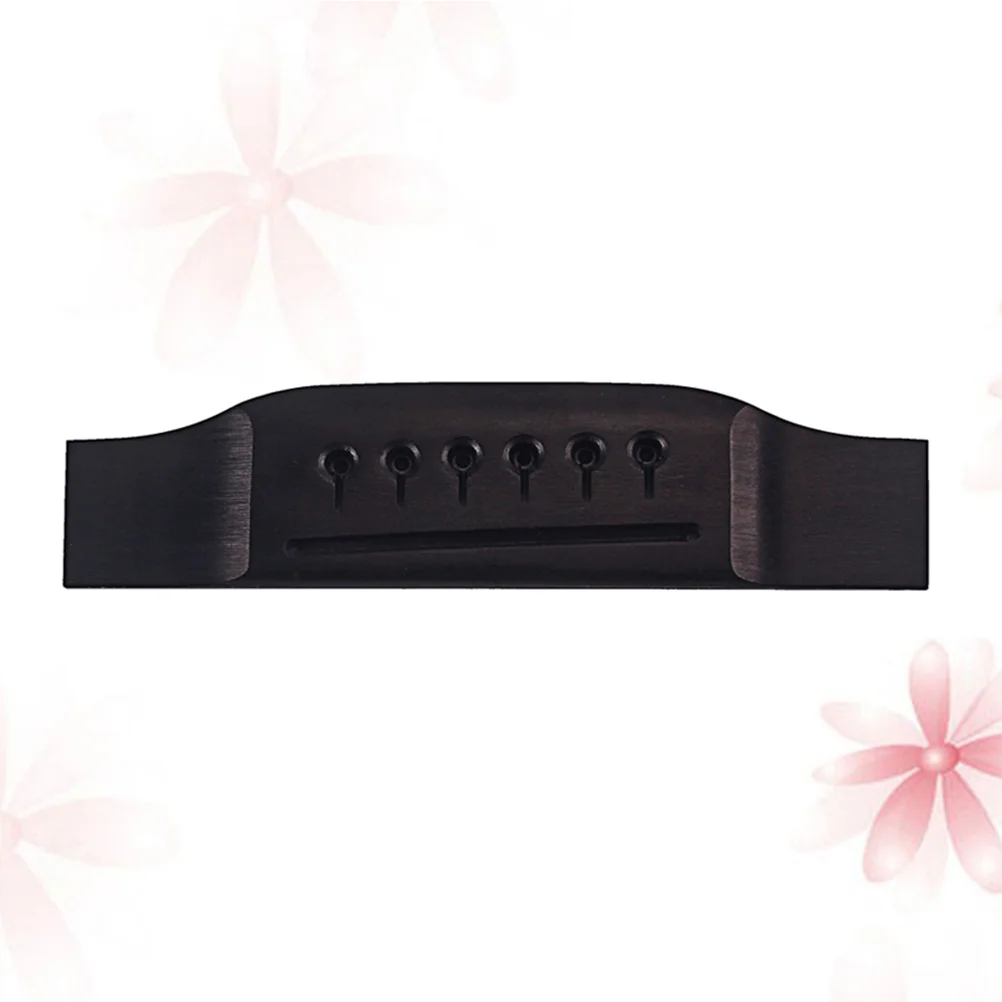 

1 Pc Guitar Bridge Durable Ebony Guitar Bridge Guitar Parts for Guitar Musical Instrument