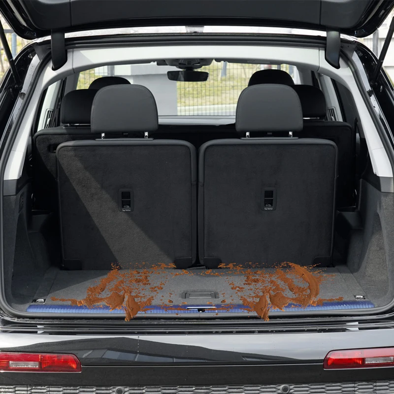 Для Audi Q7 08 09 10 21 22 2006-2023 коврик для багажника автомобиля под заказ всесезонный