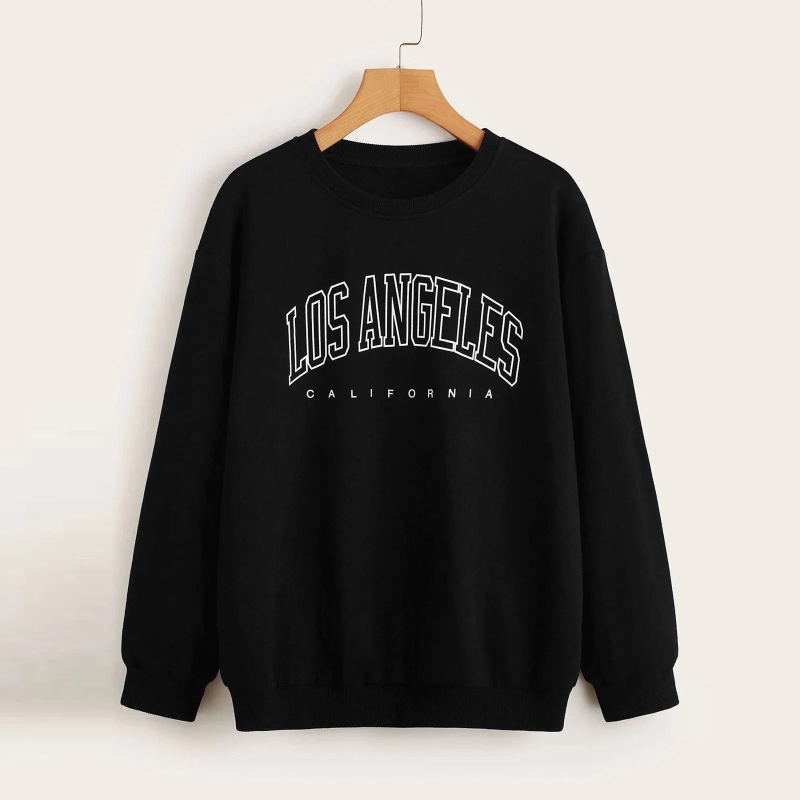 

Women Sweatshirt Women Gothic Hoodie Y2k Clothe Oversized Sweatshirts Female Sport Coat Pullover Retro Long Sleeve Sweater Black