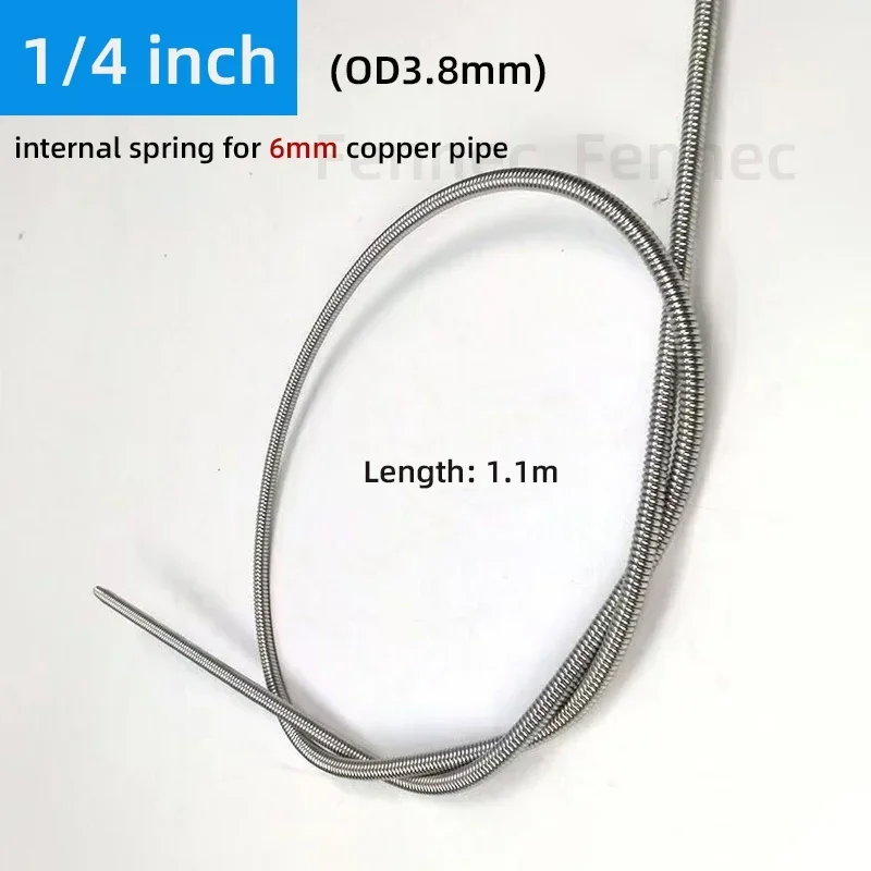 

Внутренняя гибочная пружина медных труб для кондиционера, стальной ручной трубопровод, пружинный инструмент для гибки труб 2/3/4/5/6 точек 6-19 мм