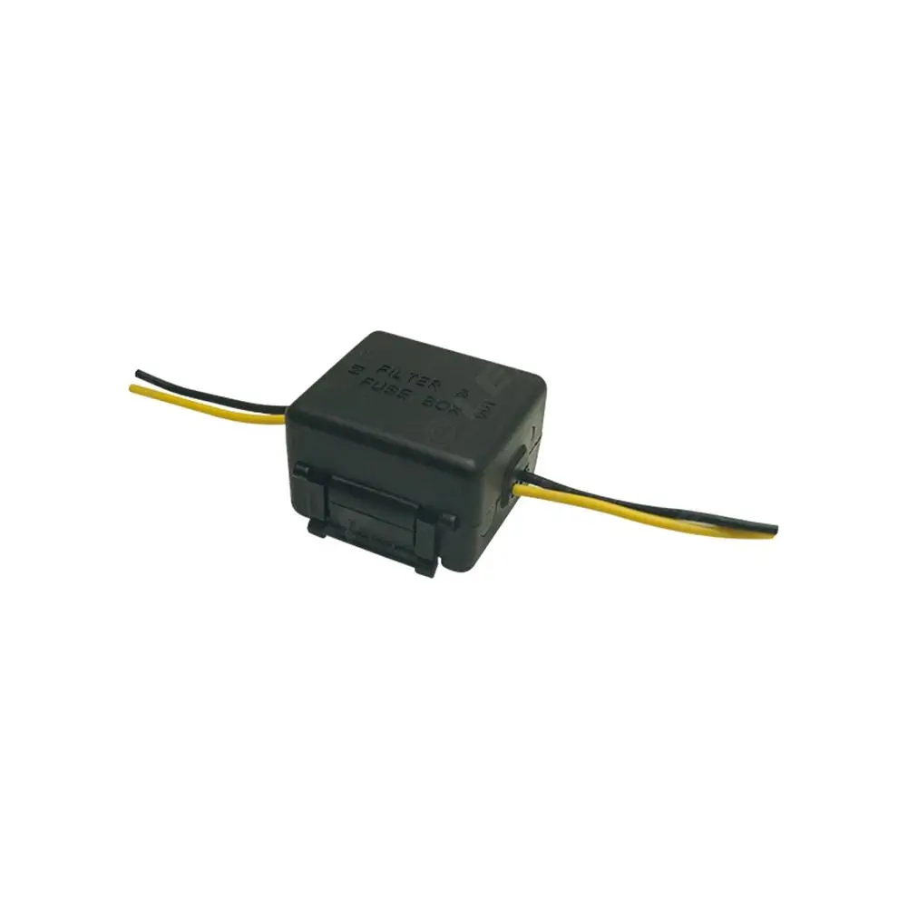 

Auto 12V Car Power Signal Filter Car Power Signal Filter Reverse Camera Power Rectifier Power Relay Capacitor Filter Inverter
