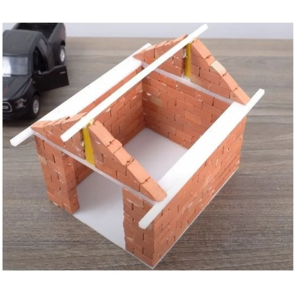 Миниатюрный кирпич Подмастерье 2 Строительный комплект Игрушка Качество Ученик