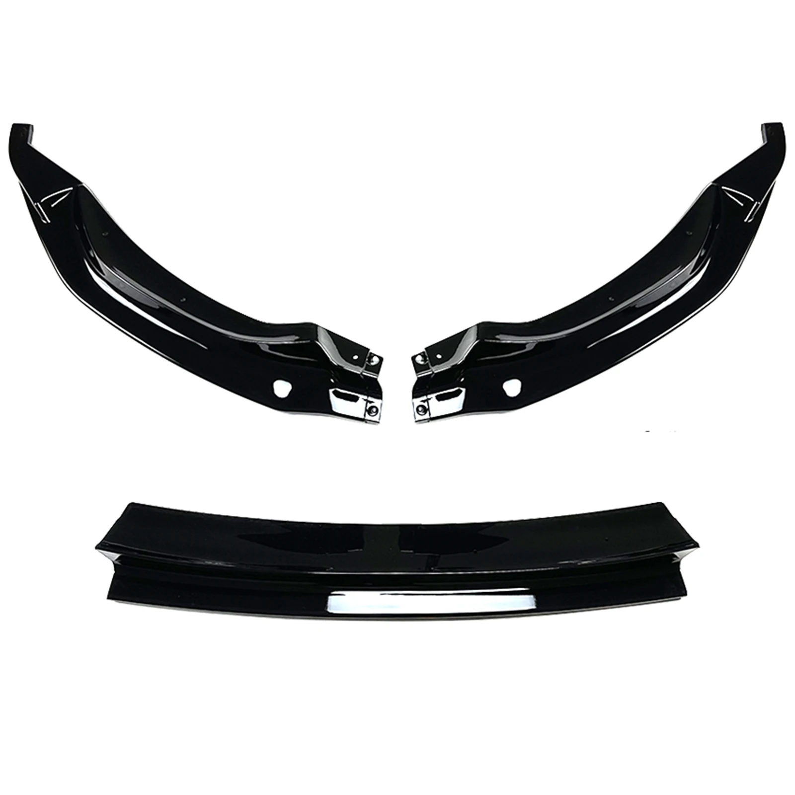 

Спойлер переднего бампера для BMW F80 M3 F82 F83 M4 2015-2020, глянцевый черный/углеродное волокно, нижний комплект защиты лезвий сплиттера
