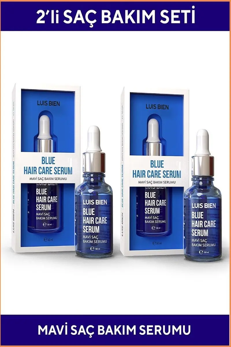 

Blue hair serum-lotion 50 Ml 2 pcs