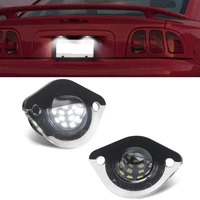 12v 5w t10 led number license plate light lamps for ford mustang gt car license plate lights exterior access canbus 94 2004