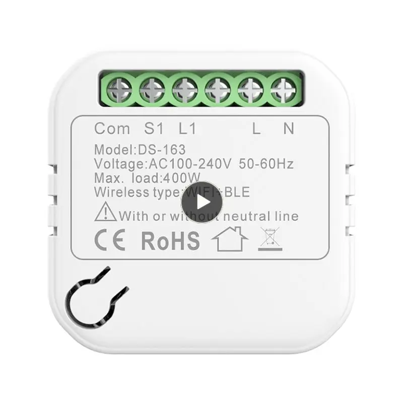 

Tuya Smart Switch Wifi 2.4gh 10a Wireless Light Switch Relay Smart Wi-fi Modul Wifi Module Wireless Light Switch Diy