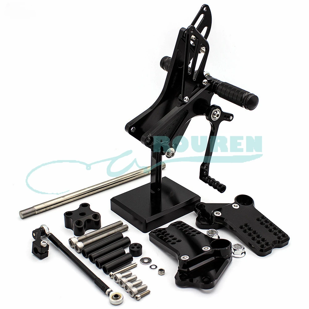 

Rear Set Stand Footpeg Motorcycle Rearset Footrest Foot Pedal Pegs for KTM DK 390 250 200 125 RC390 Shift Lever Bracket Modified