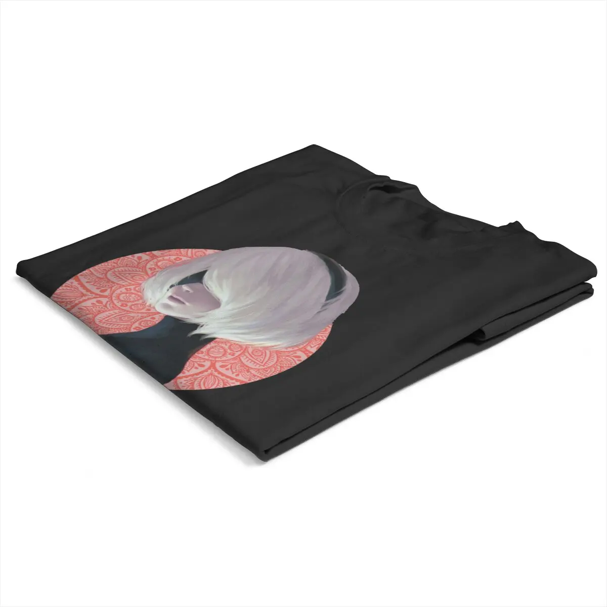 Топы NieR Automata из чистого хлопка Винтажная футболка с рисунком искусственного