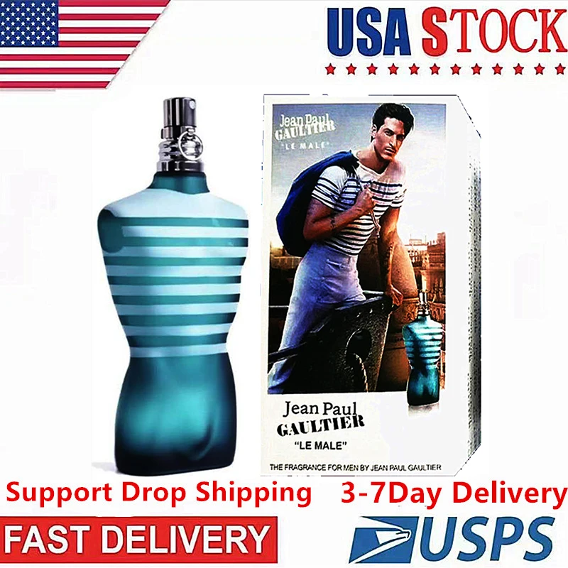 

Free Shipping 3-7 Days To The United States Jean Paul Gaultier Le Male Hot Sale Long Lasting Men's Deodorant Cologne Parfume