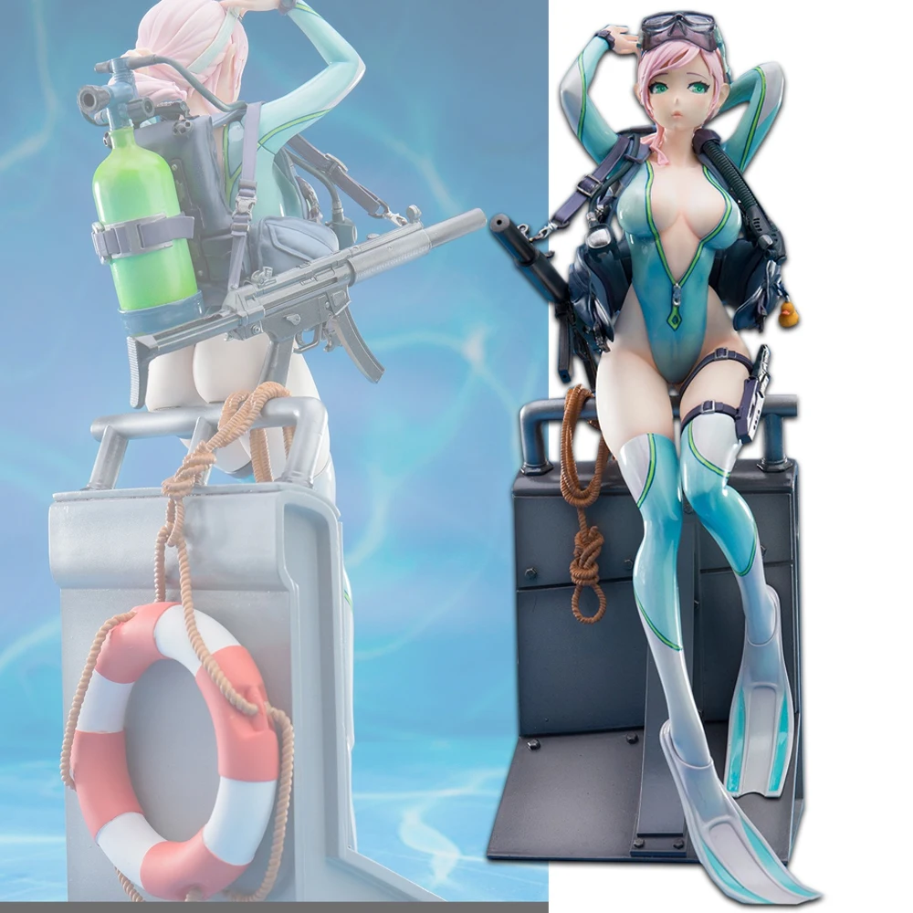 

TR Zone. Toy Waifu фигурка Hentai фигурка девушки из аниме Frog Lady Aegir 1/7 сексуальная фигурка Коллекционная модель аниме игрушка фигурка