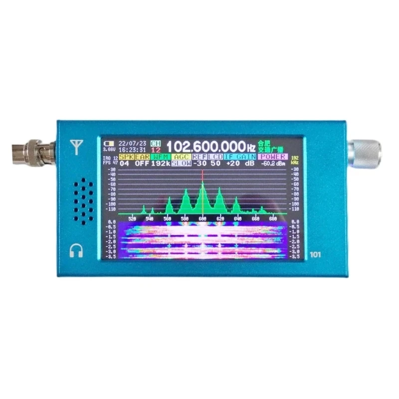 

Новый радиоприемник DeepSDR 101 4,3 "DSP 100K-149 МГц CW AM WFM SSB FM/AM/LW/MW/SW/Air-Band DSP SDR приемник
