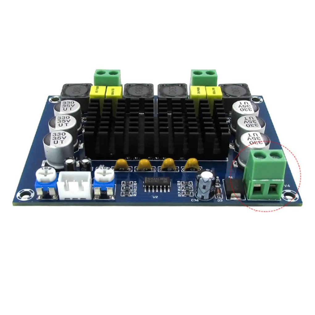 

Dual-channel Stereo High Power Digital Audio Power Amplifier Board Audio Stereo Digital Amplifier Board 2 100W