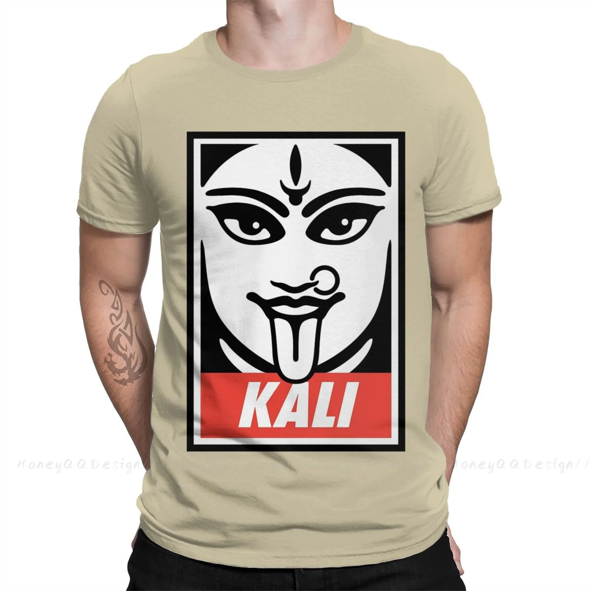 

Shiva Hindu God India Lingam 2021 New Arrival Tshirt Kali Cool Unique Crewneck Cotton for Men Shirts Flus Size