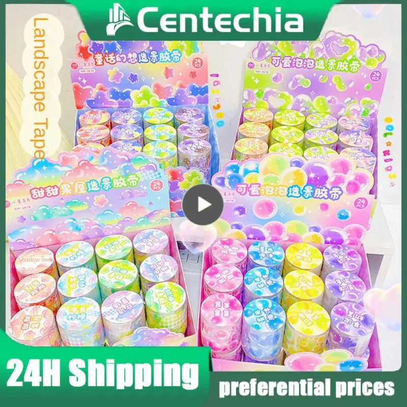 

Adhesive Tape Account 4.8cm*2m Love Tape Guka The New Diy Pocket Tape Office Landscaping Tape Gradient 22.5g Goo Card Stickers