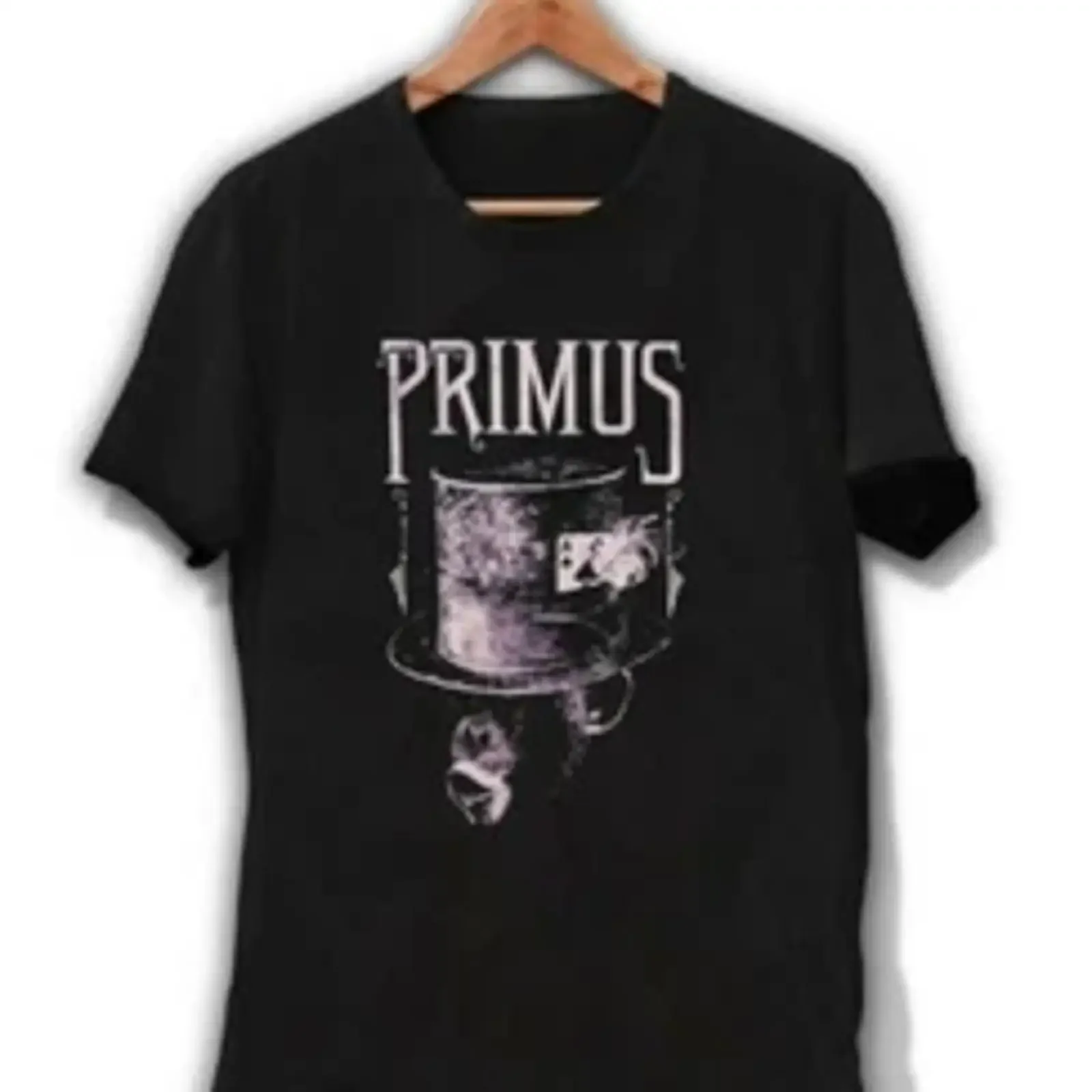 Фото Мужская сумка Primus, футболка Les Claypool's Punk Metal Band, ретро-винтажная модная одежда, удобная повседневная дизайнерская одежда