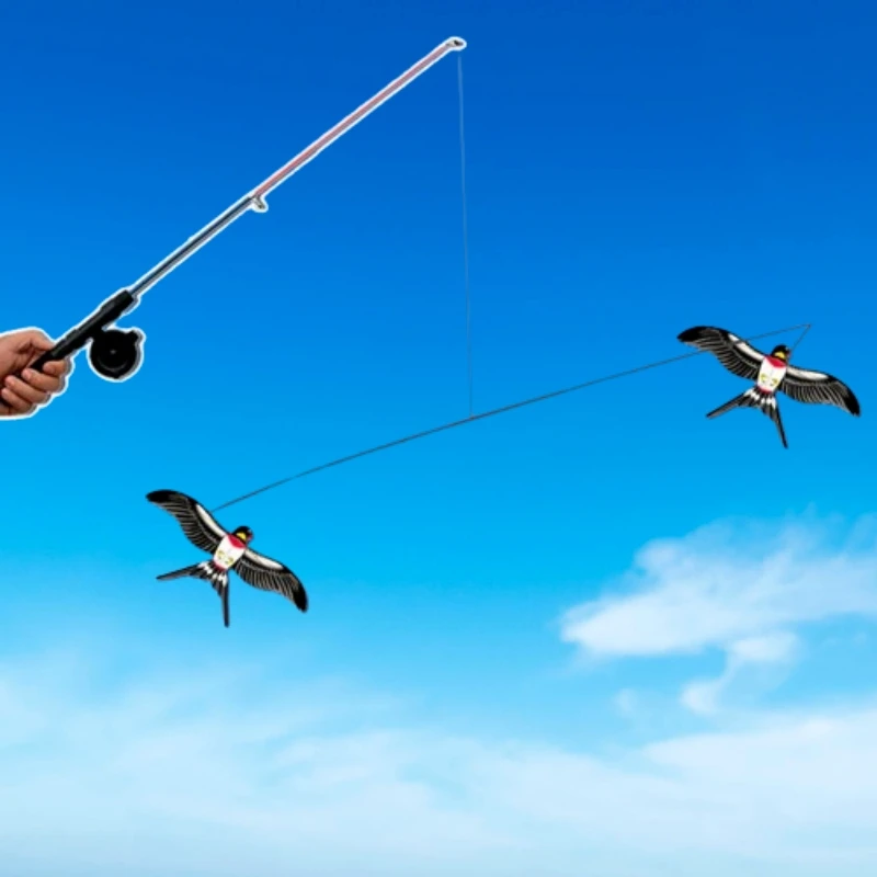 Бесплатная доставка игрушки-змей с ласточкой летающие игрушки для детей ручка