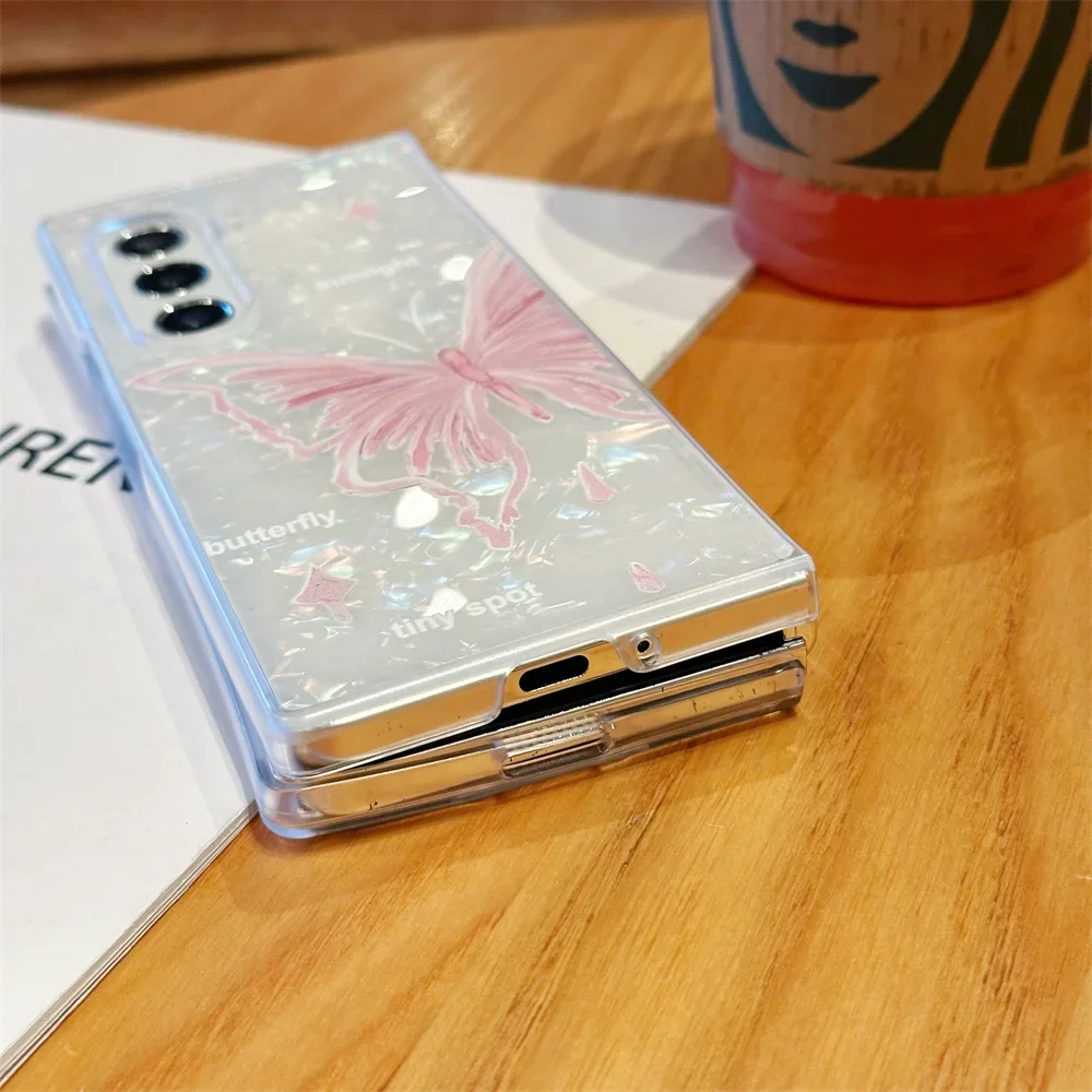 Роскошный чехол-бабочка складной чехол 6 для Samsung Galaxy Z 4 5 тонкие чехлы с