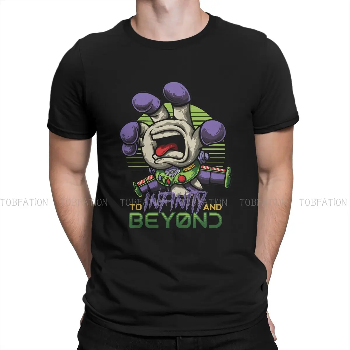 

Disney Toy Story Andy Film Creative TShirt for Men To Infinity and Beyond Classic Round Collar Basic T Shirt Gift Clothes