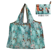 shopping bag foldable polyester bag eco friendly hand canvas bag grocery bags shoulder reusable bag foldable shopping bags totes