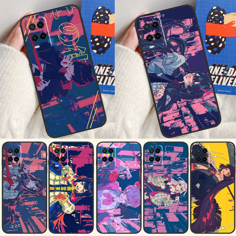 ghost city tokyo Cute Anime Girl For OPPO A52 A72 A92 A15 A16 A5S A94 A74 A54 A83 A91 A93 A31 A5 A9 2020 A53 S Phone Case