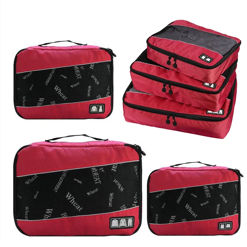 3 Pcs/Set Travel Clothing Packing Cubes Travel Bag for Shirts Pants Garment Bags Luggage Organizers Holiday Travel Accessories