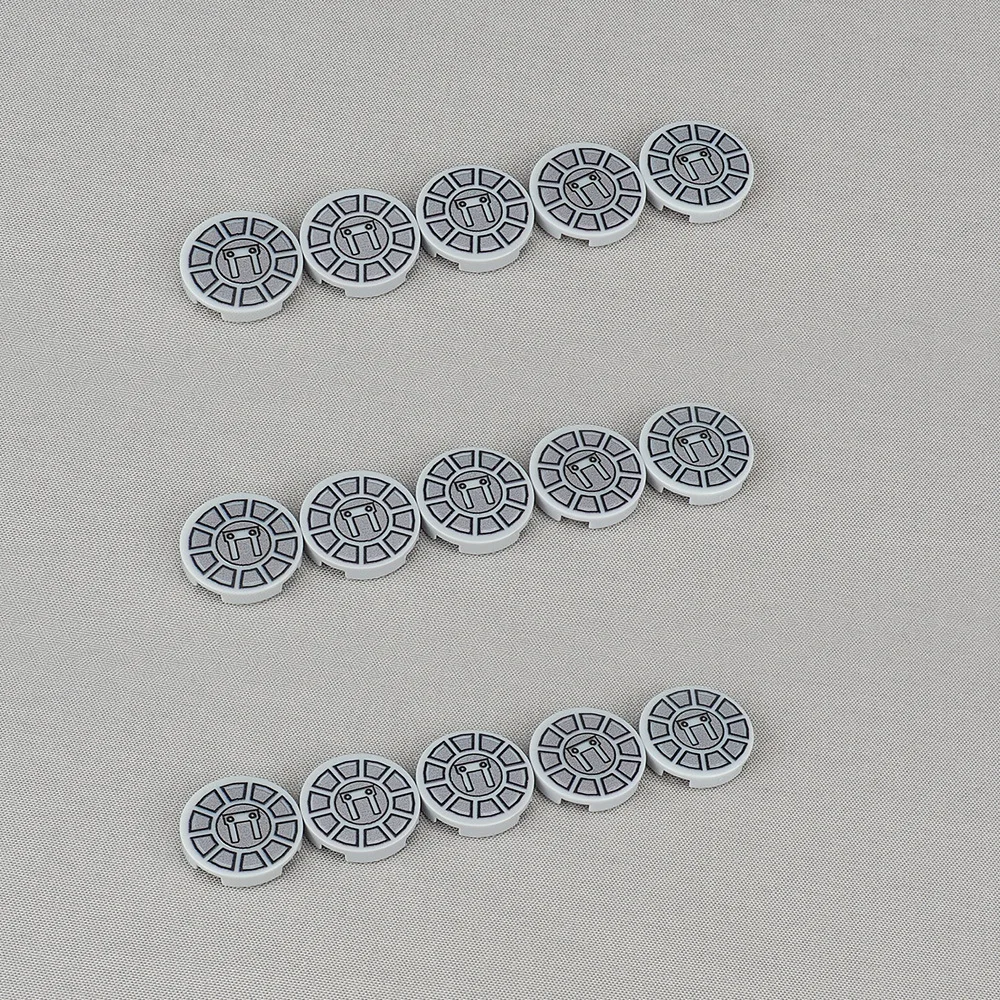 Фото MOC 10 шт. с принтом 14769pb 2X2 инженерная машина узор строительные блоки комплект 14769 железная меха частицы идея игрушка подарки для детей №2