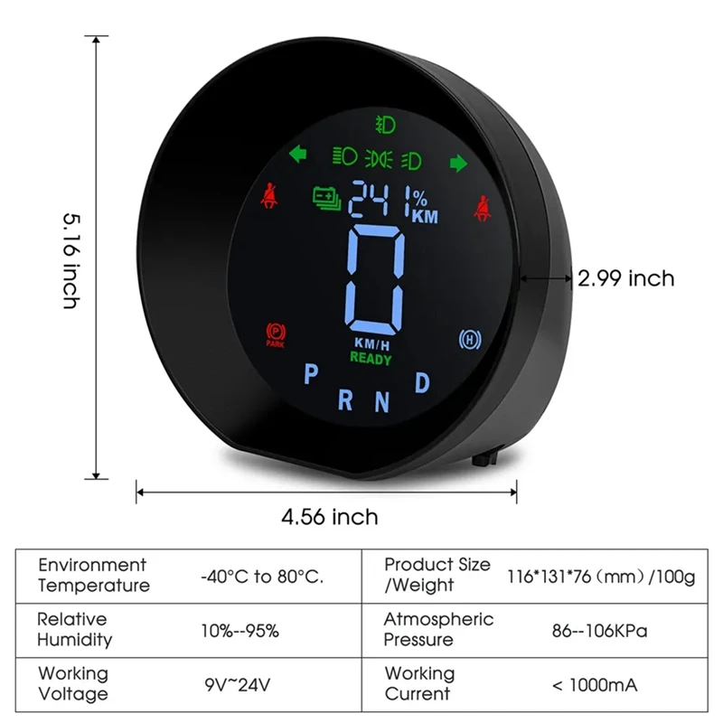 Для Tesla Model 3 Y Автомобильный многофункциональный руль HUD Проекционный дисплей HD