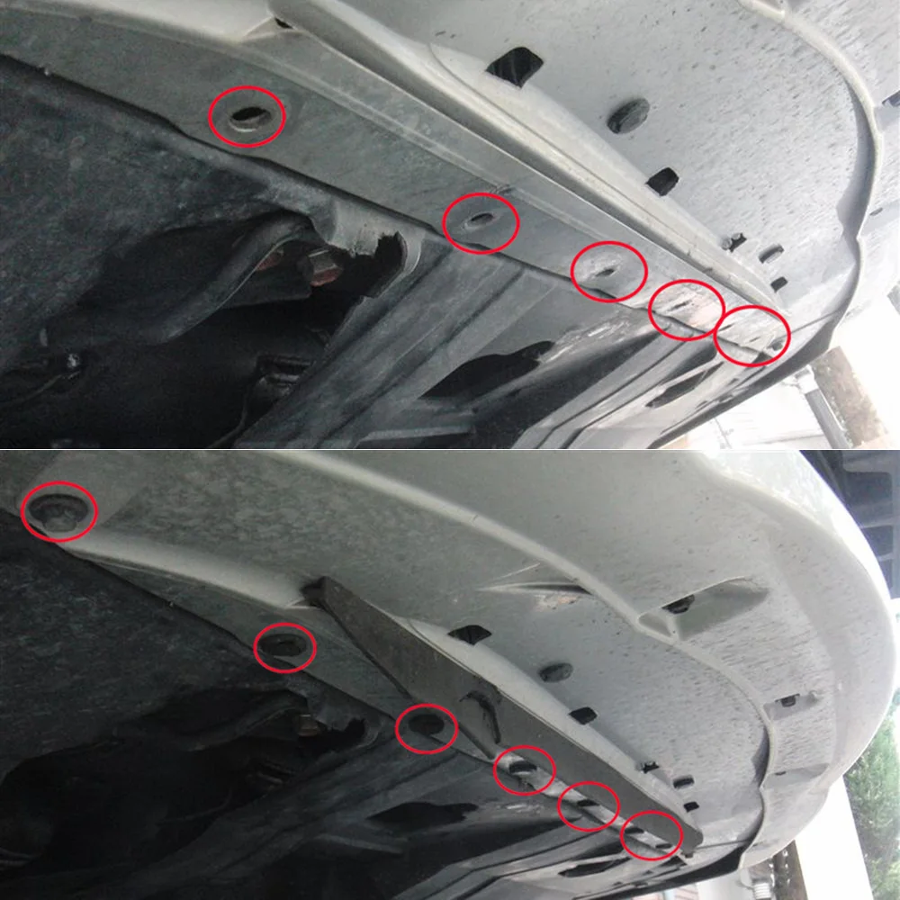 Для Honda Accord 2003 2004 - 2015 Civic FR-V Jazz Fit CR-Z решетка радиатора двигателя под лотком отделка