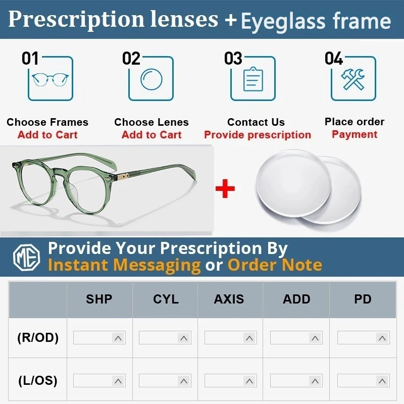 SHERI Panel мужские и женские оптические зеркала в овальной оправе для чтения могут