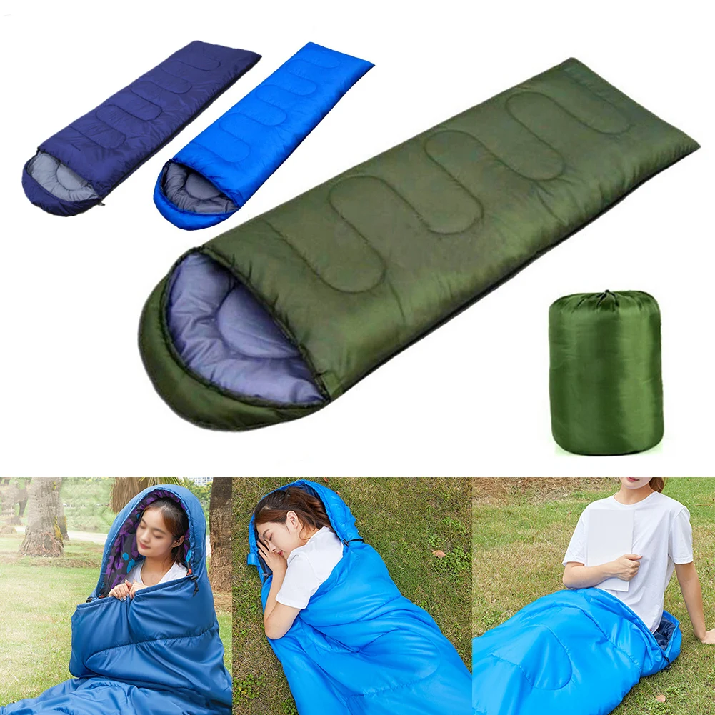 

Winter Camping Sleeping Bag Ultralight Waterproof 4 Season Warm Envelope Backpacking Sleeping Bags For Outdoor Traveling Hiking
