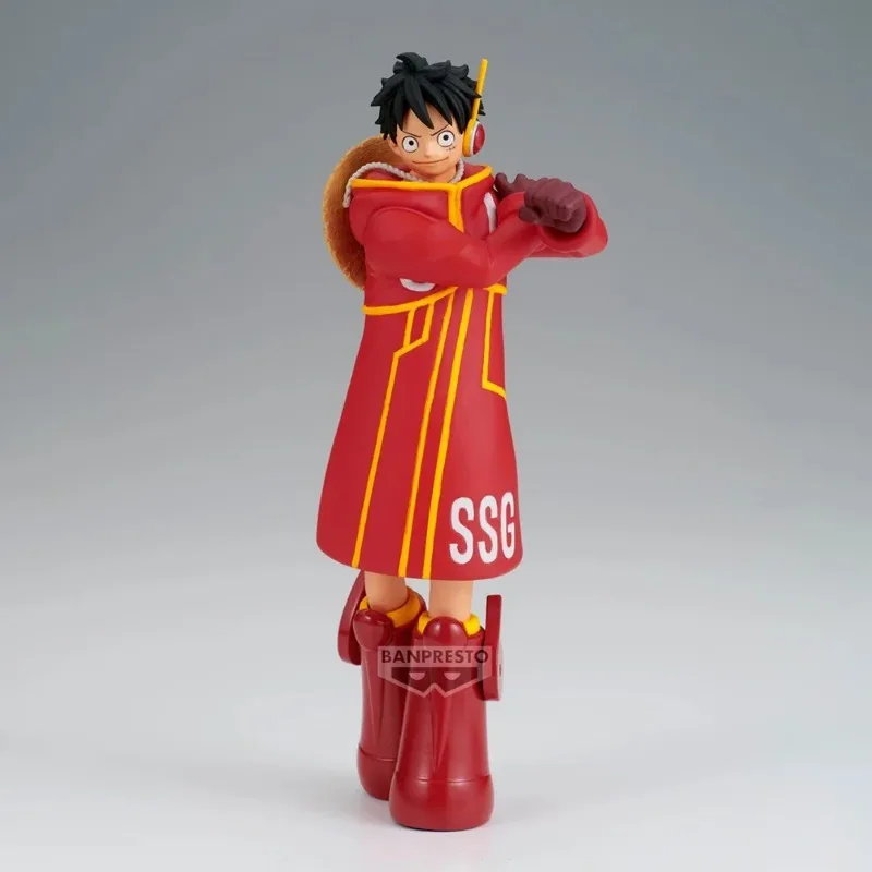 Фото Оригинальная фигурка Bandai One Piece The Shukko Monkey D. Luffy Ver.EGGHEAD 14 см, экшн-фигурка, модель из ПВХ, коллекционные украшения, фигурка №5