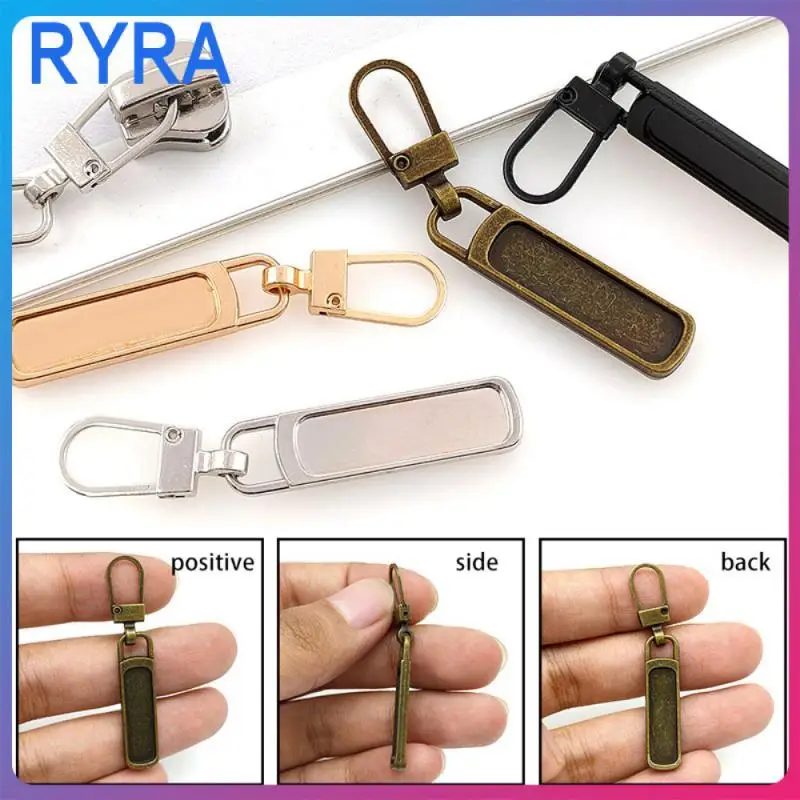 

Изношенный слайдер «сделай сам», инструменты для шитья, 1 металлическая молния, слайд, Удобная молния «сделай сам», одежда, быстрая и прочная