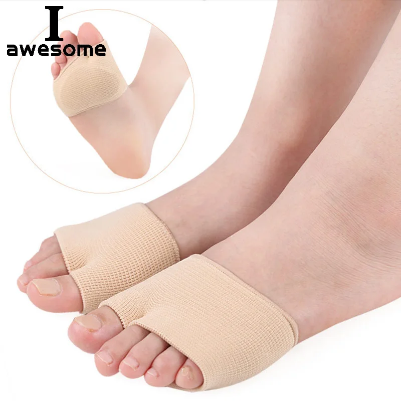 

Insoles Brace Relieve Pressure Insole Half Pad Protector Reduces Friction Pain Silicone Gel Forefoot Anti-slip Foot Care Pads
