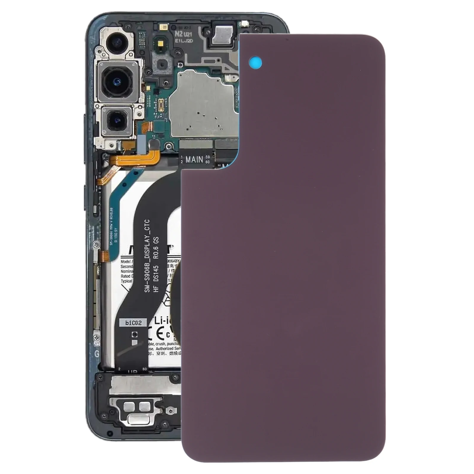 

Для Samsung Galaxy S22 + задняя крышка аккумулятора