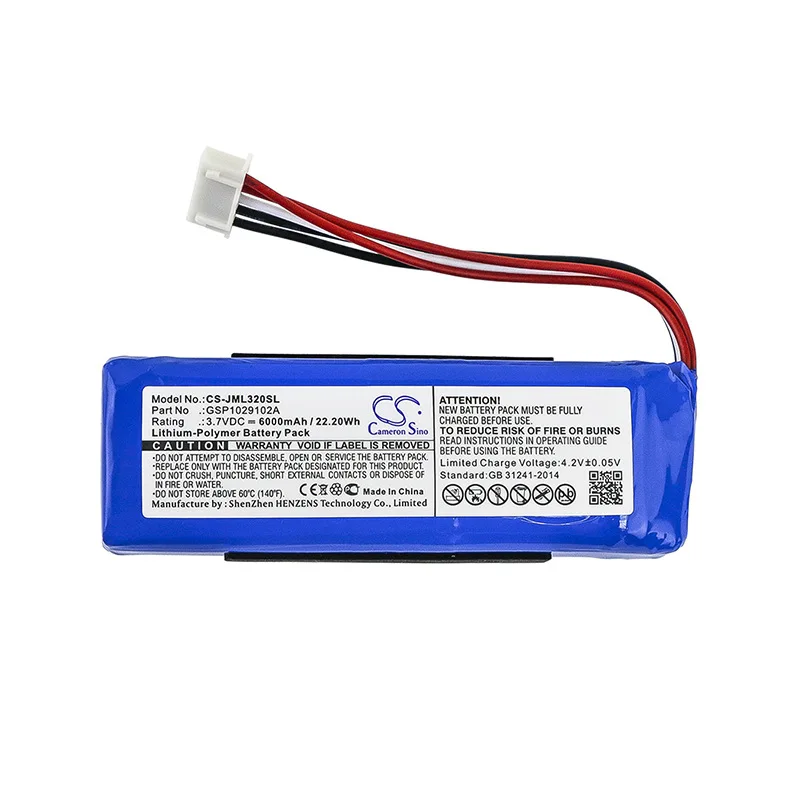 

Applicable JB L Charge 3 2016 Bluetooth Audio Battery GSP1029102A