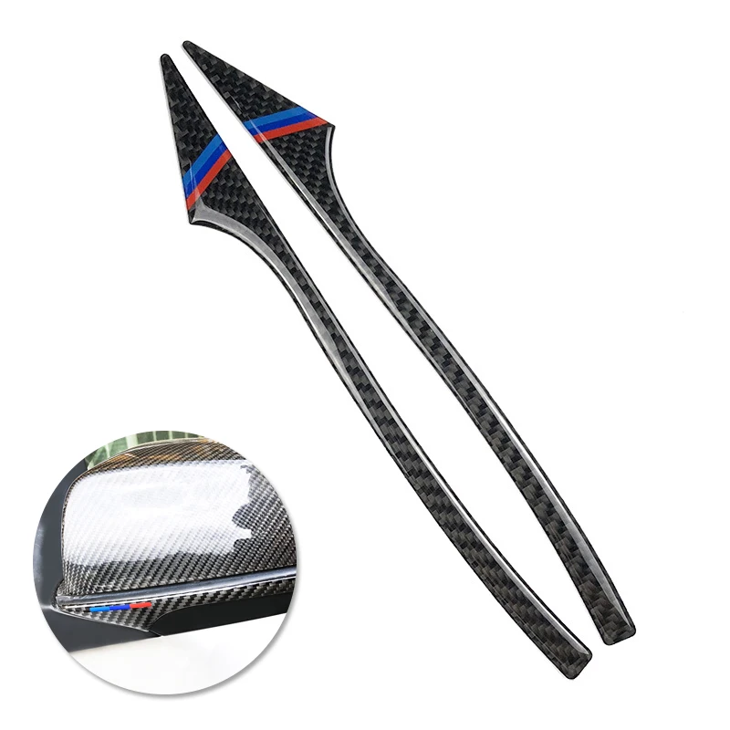 2 шт. уличные полосы из углеродного волокна для зеркала заднего вида BMW F01 F07 F10 |