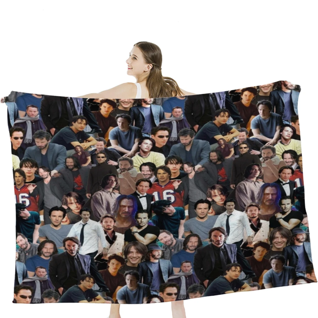 

Одеяло из Кеану, мягкое бархатное одеяло, постельное белье для путешествий